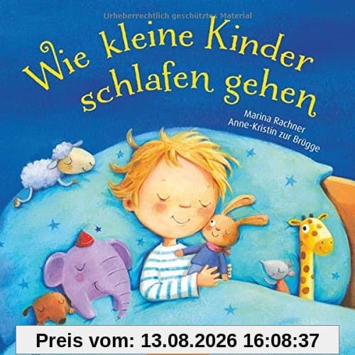 Wie kleine Kinder schlafen gehen