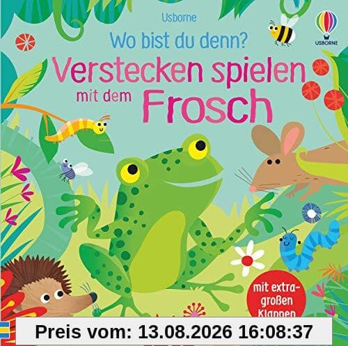 Wo bist du denn? Verstecken spielen mit dem Frosch