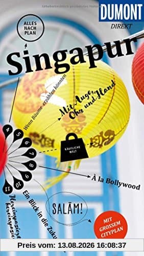 DuMont direkt Reiseführer Singapur: Mit großem Cityplan