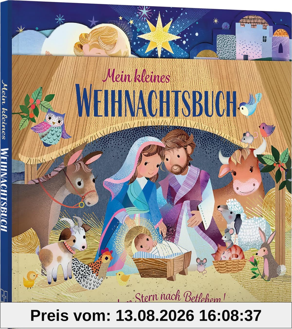 Mein kleines Weihnachtsbuch: Folge dem Stern nach Betlehem