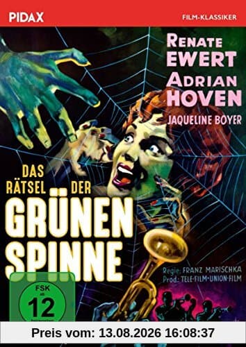 Das Rätsel der grünen Spinne / Kultige Edgar-Wallace-Epigone mit Starbesetzung (Pidax Film-Klassiker)