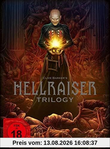 Hellraiser Trilogy Blu-ray-Deluxe-Box - Limited Edition Blu-ray-Set (5 Discs im Digipack + Buch im Hartkarton) (Blu-Ray)