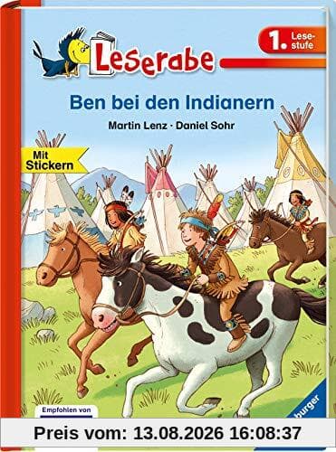 Ben bei den Indianern (Leserabe - 1. Lesestufe)