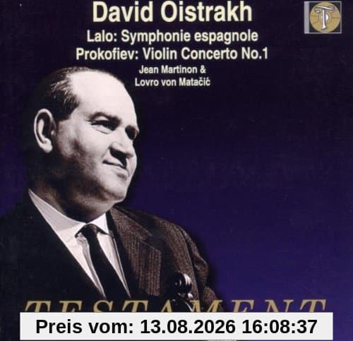 David Oistrakh: Violinkonzerte (Aufnahmen 1954-1956)