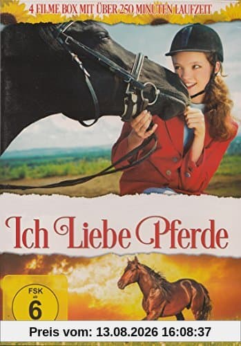 Ich liebe Pferde (4 Filme) : Das vergessene Pferd / Das letzte Einhorn kehrt zurück / Auf dem Reiterhof / Pferde