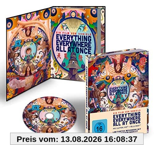 Everything Everywhere All at Once - Limitiertes Mediabook (+ Blu-ray)