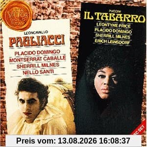Leoncavallo: Pagliacci / Puccini: Il Tabarro (Gesamtaufnahmen) (ital.)