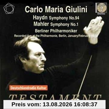 Haydn: Sinfonie Nr.94 G-Dur/Mahler: Sinfonie Nr.1 D-Dur