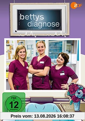 Bettys Diagnose - Staffel 4.1 (3 DVDs)