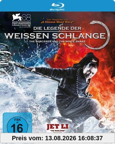 Die Legende der Weißen Schlange - The Sorcerer and the White Snake (Blu-ray, Steelbook)