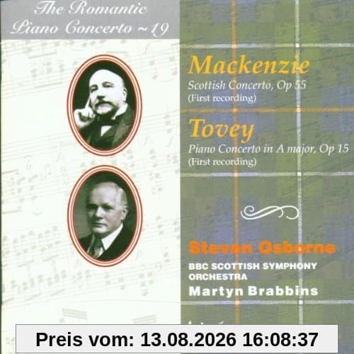 The Romantic Piano Concerto - Vol. 19 (Tovey / Mackenzie)