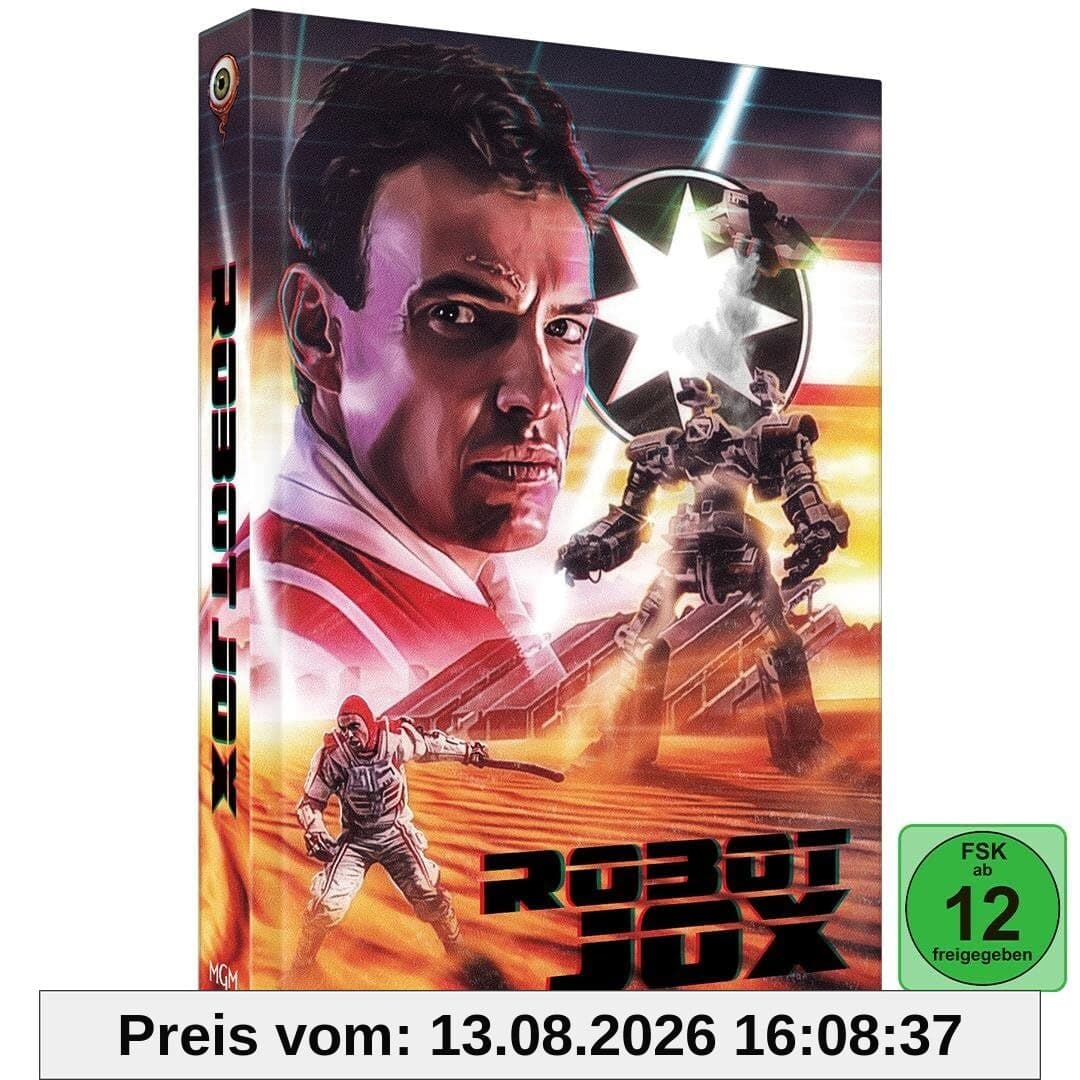 Robot Jox - Die Schlacht der Stahlgiganten - Mediabook - Cover B - 2-Disc Limited Collector‘s Edition Nr. 79 + Bonusfilm: Robot Jox 2 - Limited Edition auf 250 Stück (+ Bonus-Blu-ray)