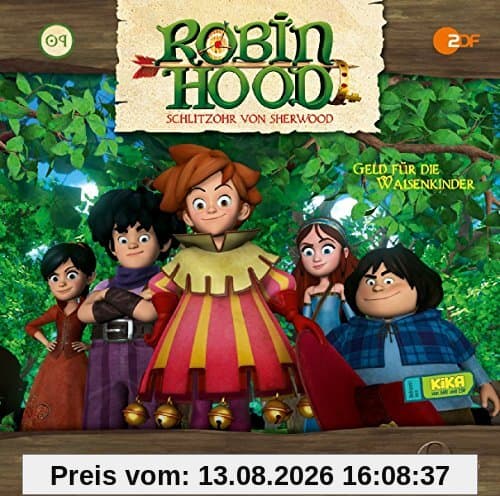 Robin Hood - Schlitzohr von Sherwood - Folge 9: Geld für die Waisenkinder - Das Original-Hörspiel zur TV-Serie