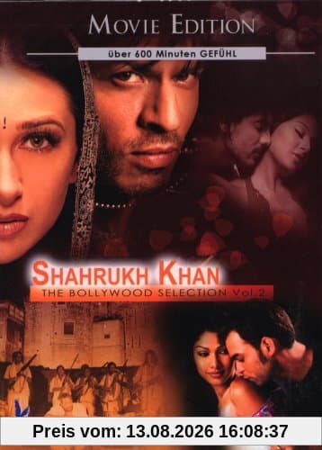 Shahrukh Khan Selection : Shakti The Power - Aetbaar - Duplicate Der doppelte Sharukh Khan - Husn Liebe & Betrug - 4 Filme auf 2 DVDs