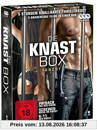 Knast Box - Set mit 3 DVDs: Payback, Screwed, K-11