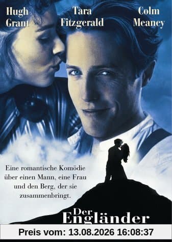 Der Engländer, der auf einen Hügel stieg und von einem Berg herunterkam