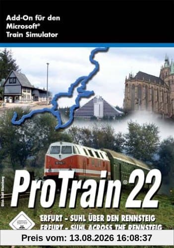 Train Simulator - Pro Train 22 - Erfurt - Suhl über den Rennsteig