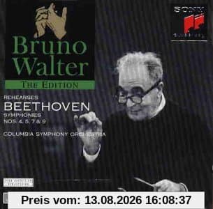 Bruno Walter The Edition: Proben / Rehearses Symphonies 4, 5, 7, 9