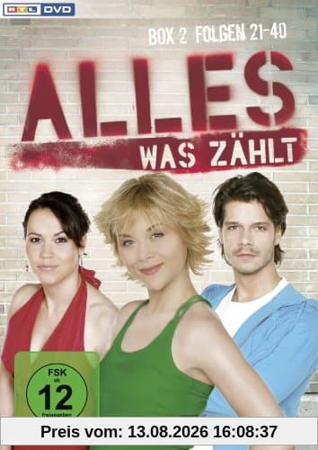 Alles was zählt - Box 2, Folgen 21-40 (3 DVDs)