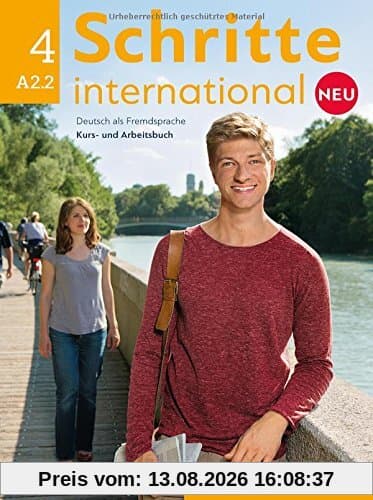 Schritte international Neu 4: Deutsch als Fremdsprache / Kursbuch+Arbeitsbuch+CD zum Arbeitsbuch (SCHRINTNEU)