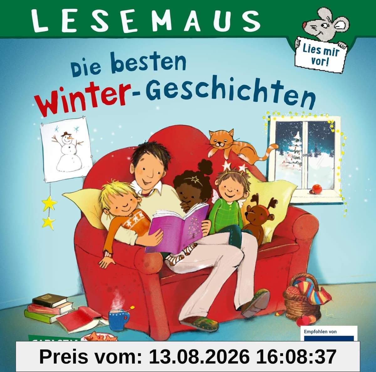 LESEMAUS Sonderbände: Die besten Winter-Geschichten: 6 Geschichten in 1 Band | für Kinder ab 3 Jahre | Vorlesebuch rund um Winter, Weihnachten und Advent