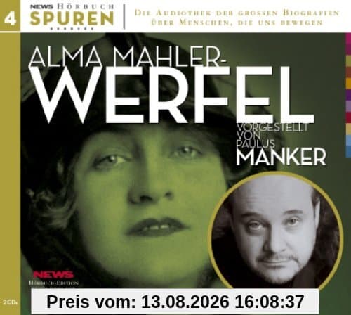 Alma Mahler Werfel. 2 CDs .