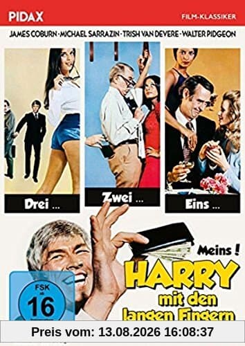 Harry mit den langen Fingern (Harry in your Pocket) / Turbulente Gaunerkomödie mit James Coburn und Michael Sarrazin (Pidax Film-Klassiker)