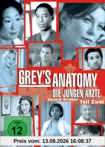 Grey's Anatomy - Die jungen Ärzte - Zweite Staffel, Teil 2 (4 DVDs)