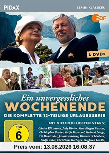 Ein unvergessliches Wochenende / Die komplette 12-teilige Urlaubsserie mit vielen beliebten Stars (Pidax Serien-Klassiker)