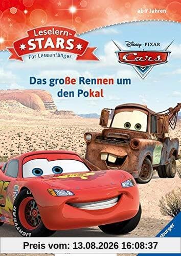 Disney · PIXAR – Cars: Das große Rennen um den Pokal: Comic- und Filmhelden-Geschichten für Leseanfänger (Leselernstars / Comic- und Filmhelden-Geschichten für Leseanfänger)