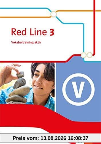 Red Line 3. Ausgabe Bayern: Vokabeltraining aktiv Klasse 7 (Red Line. Ausgabe für Bayern ab 2017)