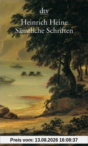 Sämtliche Schriften: Gesamtausgabe in 6 Bänden (7 Teilbände) im Schmuckschuber
