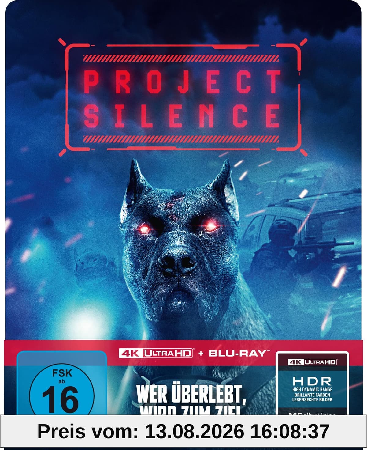 Project Silence - 2-Disc Limited SteelBook (4K Ultra HD) (+ Blu-ray)