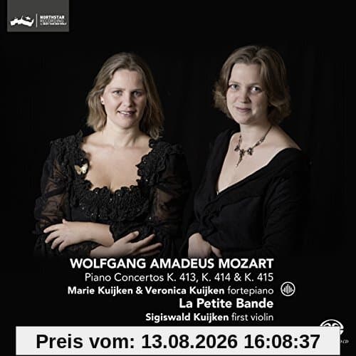 Mozart Piano Concertos KV 413,KV 414 & KV 415