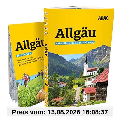 ADAC Reiseführer plus Allgäu: mit Maxi-Faltkarte zum Herausnehmen