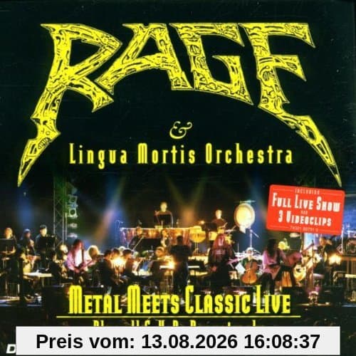Rage & Lingua Mortis Orchestra - Metal Meets Classic Live (DVD-Plus)
