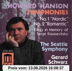 Hanson/Sinfonien 1+2/Elegie