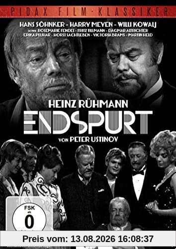 Endspurt / Herausragender Film mit Heinz Rühmann, Hans Söhnker, Martin Held nach einem Buch von Peter Ustinov (Pidax Film-Klassiker)
