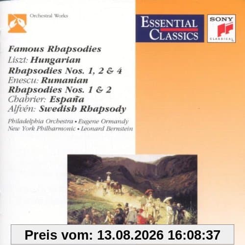Essential Classics - Famous Rhapsodies (Liszt, Enescu, Chabrier, Alfven)