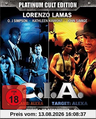 C.I.A. (2 Blu-Rays: Codename: Alexa - Target: Alexa / Codename Viper) - Platinum Cult Edition - limitierte Auflage!!