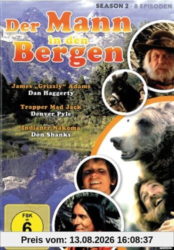 Der Mann in den Bergen - Season 2 - ( Folge 9 bis 16 ) ( 8 Episoden auf 2 DVDs )