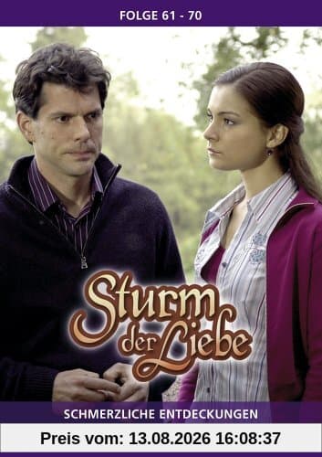 Sturm der Liebe 7 - Folge 61-70: Schmerzliche Entdeckungen (3 DVDs)