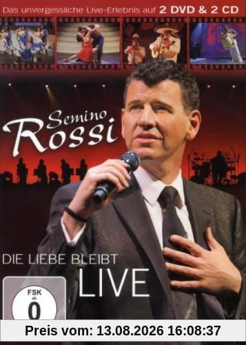 Semino Rossi - Die Liebe bleibt (Live) (2DVD + 2CD)