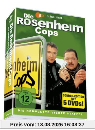 Die Rosenheim Cops - Die komplette 4. Staffel auf 5 DVDs!