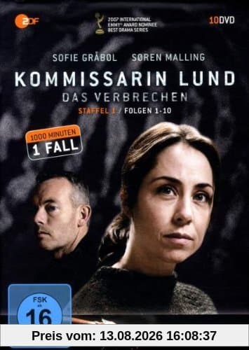 Kommissarin Lund - Das Verbrechen: Staffel 1, Folgen 01-10 (10 DVDs)