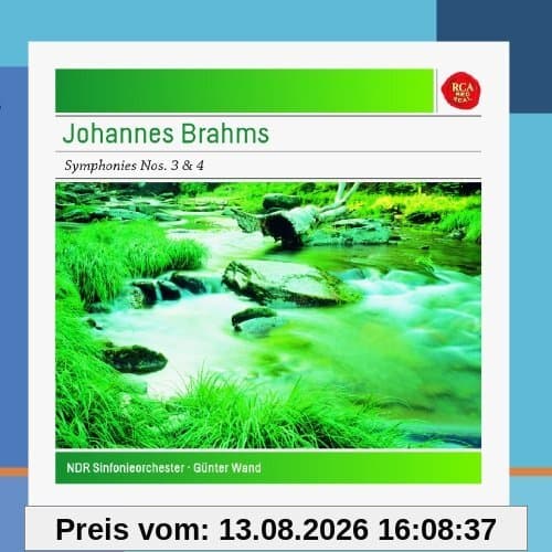 Brahms: Symphonies No. 3 in F Major, Op. 90 & No. 4 in E Minor, Op. 98 - Sony Classical Masters