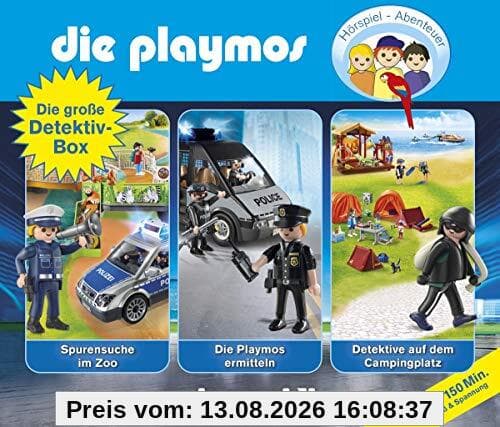 Die Playmos - Die große Detektiv Box (Original Playmobil Hörspiele)