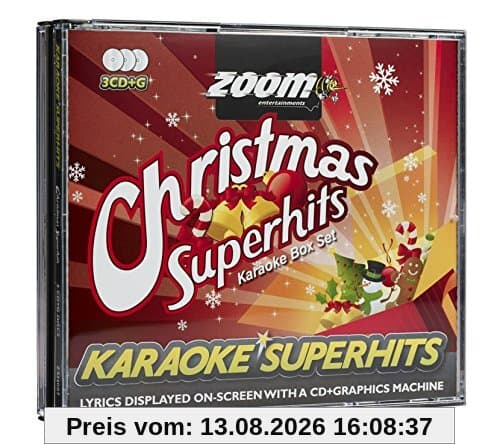 Karaoke Christmas Superhits 3 Cdg Set/70 Titel