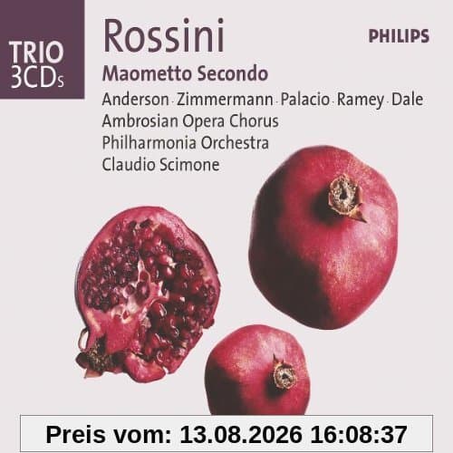Rossini - Maometto Secondo / Anderson · Zimmermann · Palacio · Ramey · Dale · Philharmonia Orhcestra · Scimone