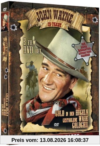 John Wayne in Farbe - Digital remasterte Holzbox Edition 2 (3 Filme)
